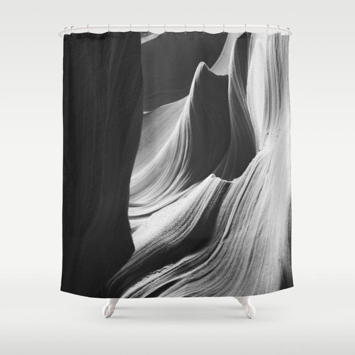 ANTELOPE CANYON XXXVIII / Arizona Desert Shower Curtain Gallery Image 1
