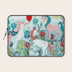 Unicorns landscape Laptop Sleeve Gallery Image 1