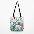 Unicorns landscape Tote Bag Gallery Image 2