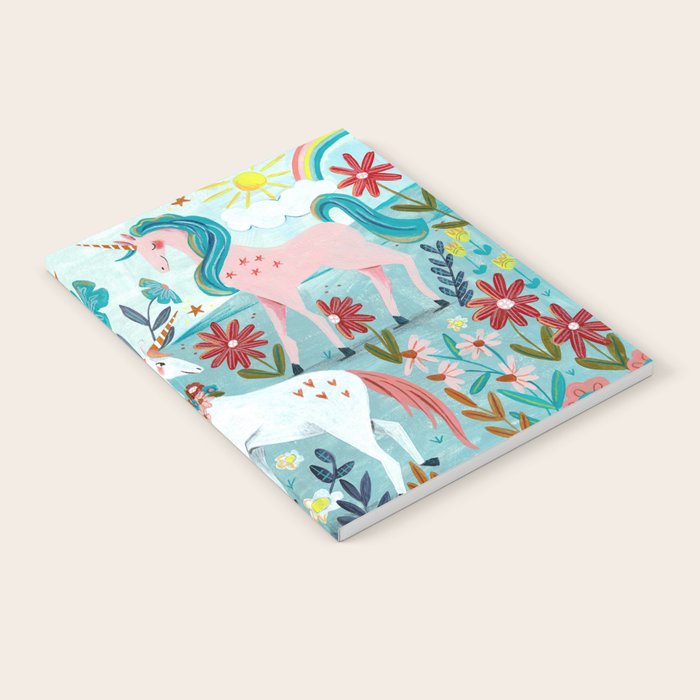 Unicorns landscape Notebook Gallery Image 2
