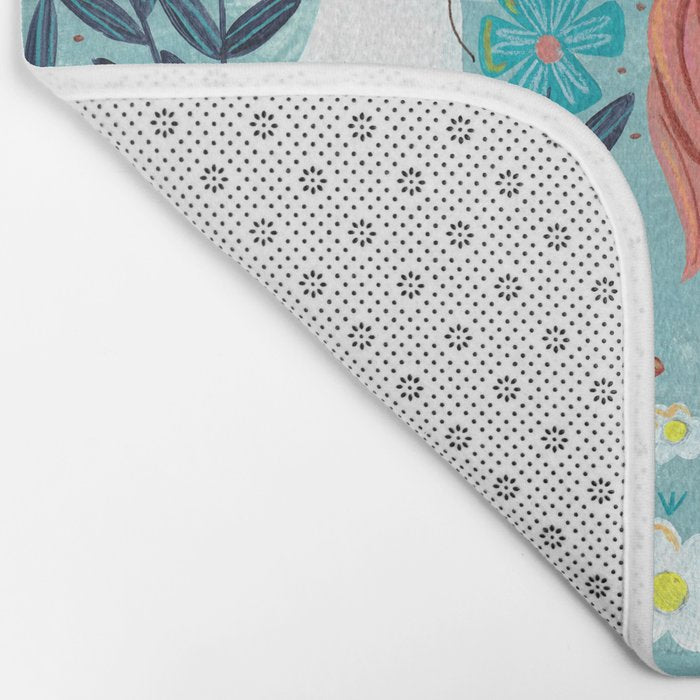 Unicorns landscape Bath Mat Gallery Image 2