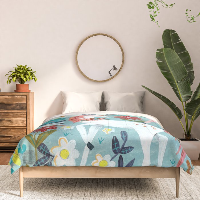 Unicorns landscape Comforter Gallery Image 3