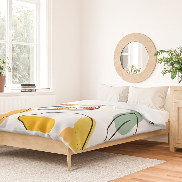 Abstract citrus fruit Duvet Cover Gallery Image 2