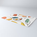 Abstract citrus fruit Rug Gallery Image 3