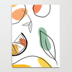 Abstract citrus fruit Notebook Gallery Image 4