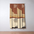 Minimal Art Landscape 10 Window Curtain Gallery Image 3