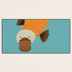 Whimsy Platypus Desk Mat Gallery Image 3