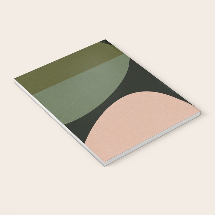 abstract organic geometry Notebook Gallery Image 3
