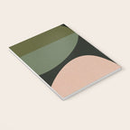 abstract organic geometry Notebook Gallery Image 3