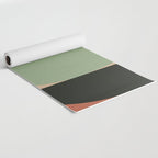 abstract organic geometry Yoga Mat Gallery Image 2