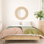 abstract organic geometry Duvet Cover Gallery Image 3