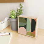 abstract organic geometry Mini Art Print Gallery Image 2