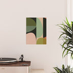 abstract organic geometry Poster Gallery Image 2