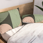 abstract organic geometry Pillow Sham Gallery Image 2