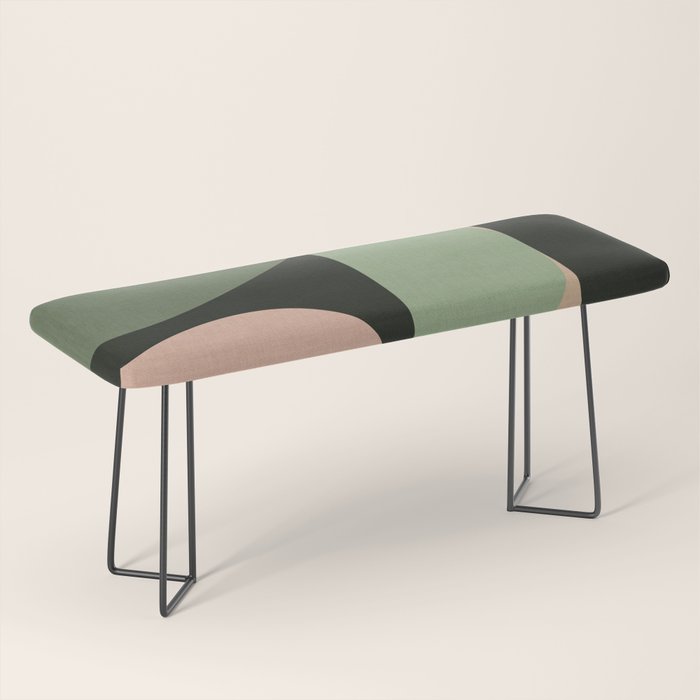 abstract organic geometry Bench Gallery Image 1