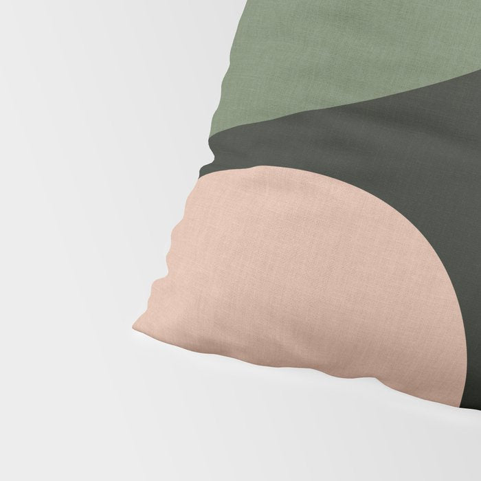 abstract organic geometry Pillow Sham Gallery Image 4