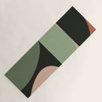 abstract organic geometry Yoga Mat Gallery Image 1