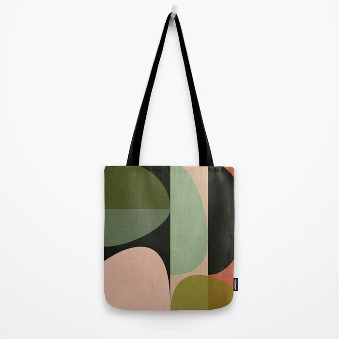 abstract organic geometry Tote Bag Gallery Image 2