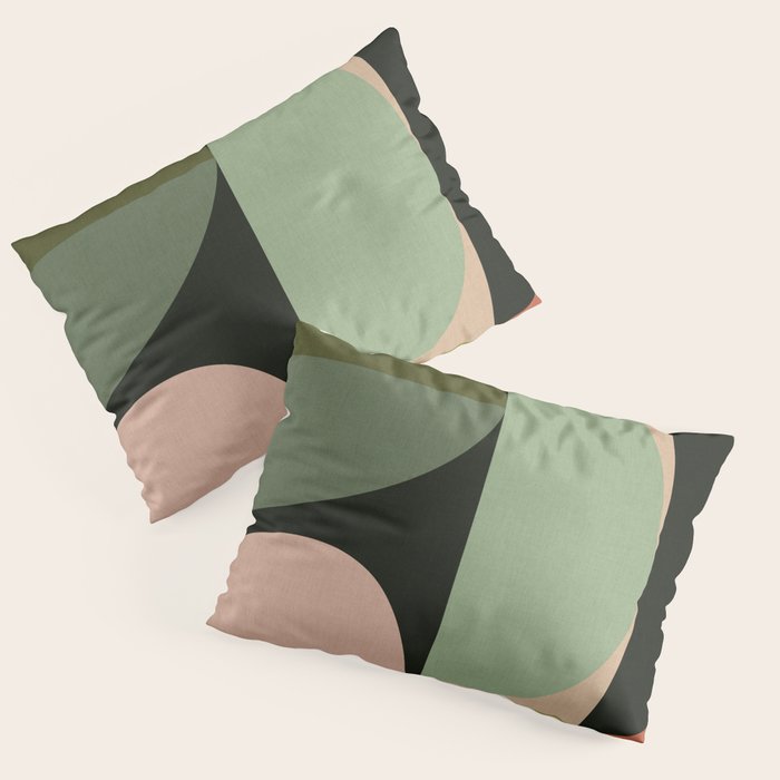 abstract organic geometry Pillow Sham Gallery Image 1