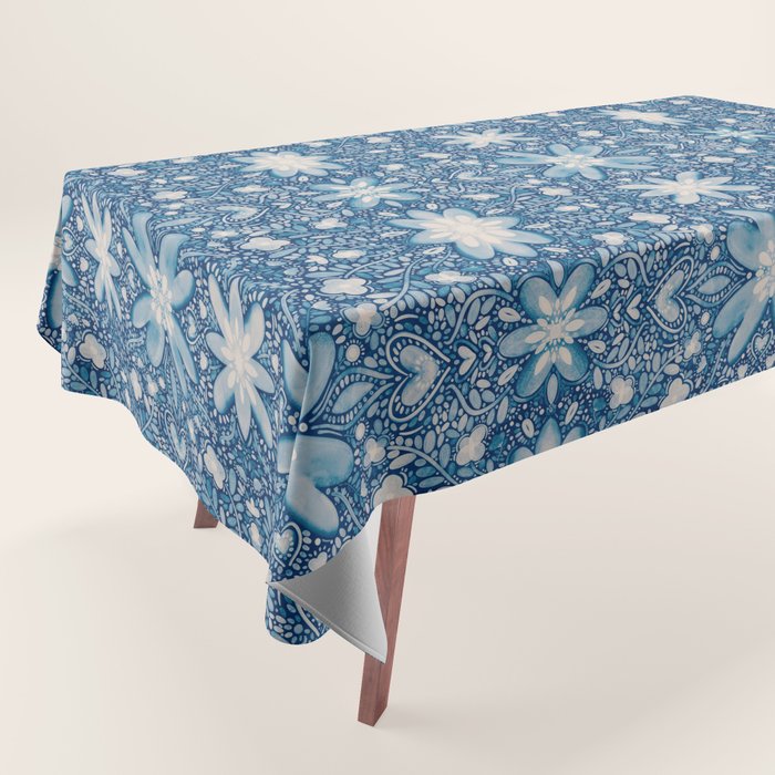 Nature's Graceful Elegance Tablecloth Gallery Image 1