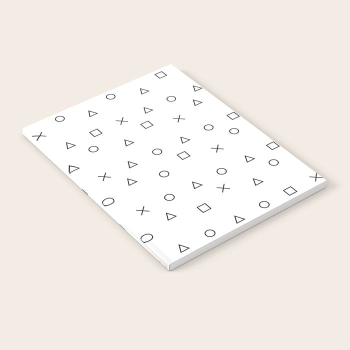 gaming pattern - gamer design - playstation controller symbols Notebook Gallery Image 2