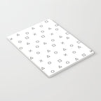 gaming pattern - gamer design - playstation controller symbols Notebook Gallery Image 3