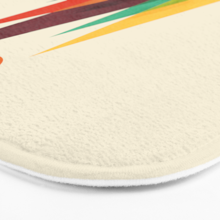 Bear In Whimsical Wild Bath Mat Gallery Image 3