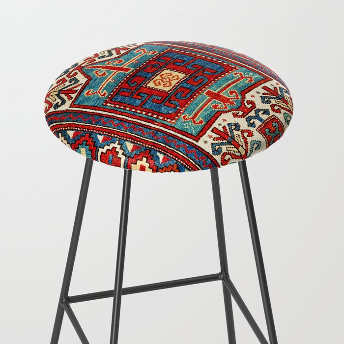 Karabagh South Caucasus Rug Print Stool Gallery Image 2