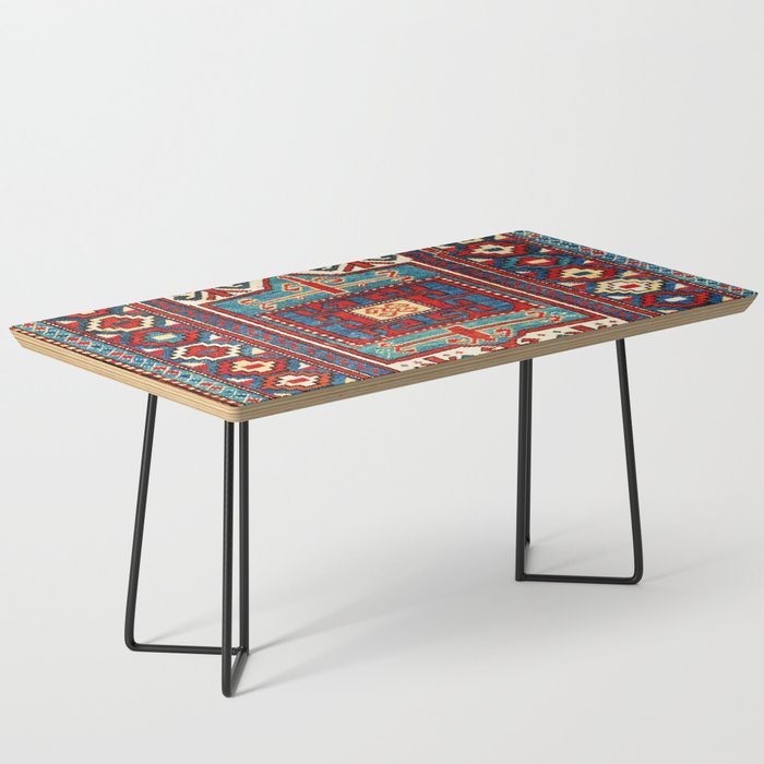 Karabagh South Caucasus Rug Print Coffee Table Gallery Image 1