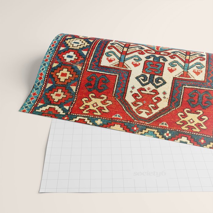 Karabagh South Caucasus Rug Print Wrapping Paper Gallery Image 2