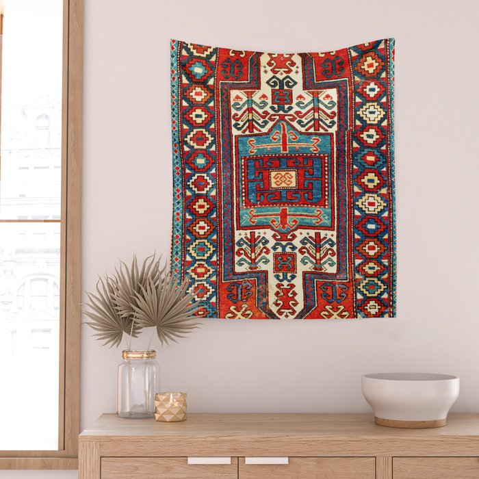 Karabagh South Caucasus Rug Print Wall Tapestry Gallery Image 2