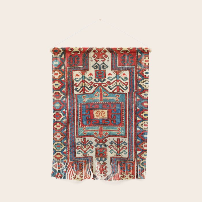 Karabagh South Caucasus Rug Print Wall Hanging Gallery Image 1