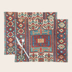 Karabagh South Caucasus Rug Print Placemat Gallery Image 1