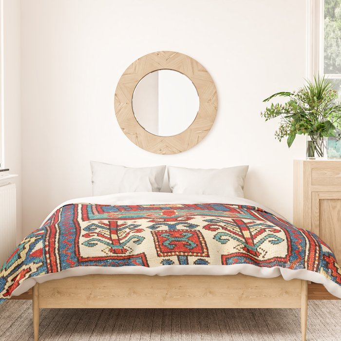 Karabagh South Caucasus Rug Print Duvet Cover Gallery Image 3