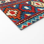 Karabagh South Caucasus Rug Print Welcome Mat Gallery Image 2