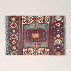Karabagh South Caucasus Rug Print Welcome Mat Gallery Image 1