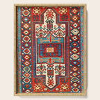 Karabagh South Caucasus Rug Print Serving Tray Gallery Image 1