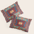 Karabagh South Caucasus Rug Print Pillow Sham Gallery Image 3