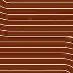 Minimal Line Curvature XIX Brick Red Mid Century Modern Arch Abstract Coffee Mug Gallery Image 2