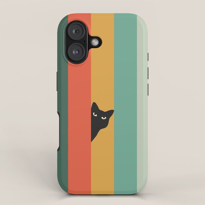 Cat Landscape 165A iPhone Case Gallery Image 1