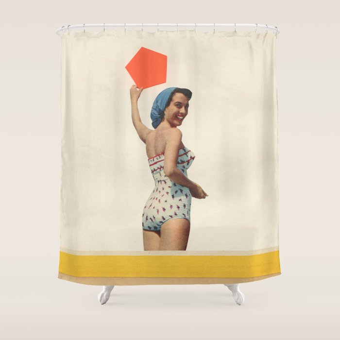 Caught the Sun II Shower Curtain Gallery Image 1