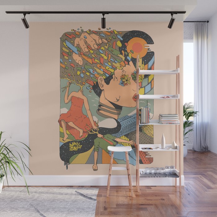 A Shattered Mind Wall Mural Gallery Image 1