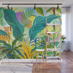 Paradise Jungle Wall Mural Gallery Image 1