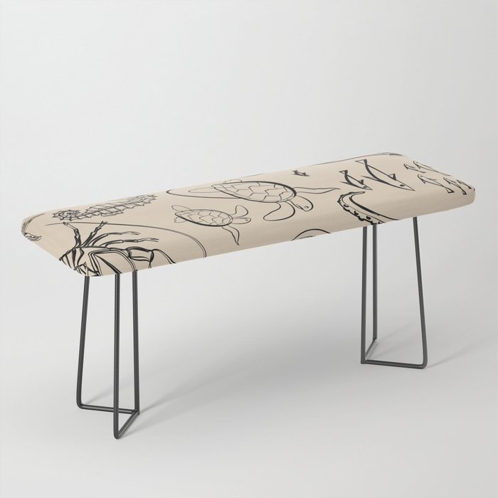Minimal Sea Life 2 Bench Gallery Image 1