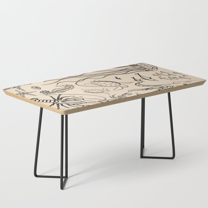 Minimal Sea Life 2 Coffee Table Gallery Image 1