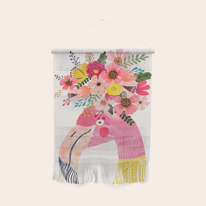 Happy Flamingo Wall Hanging Gallery Image 1