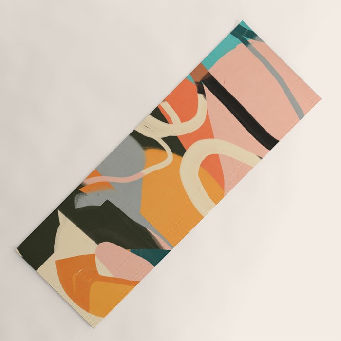 Modern Abstract Art 111 Yoga Mat Gallery Image 1