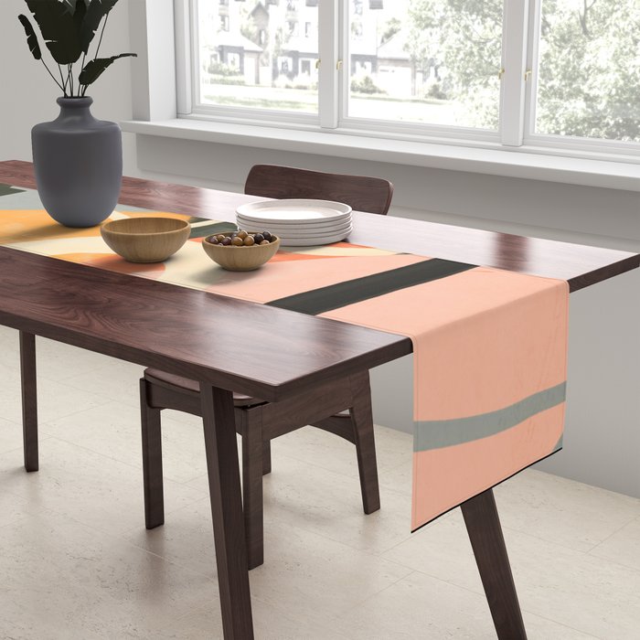 Modern Abstract Art 111 Table Runner Gallery Image 2
