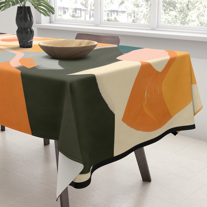 Modern Abstract Art 111 Tablecloth Gallery Image 3