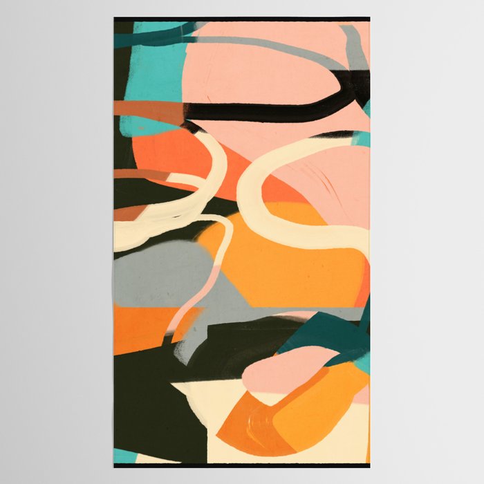 Modern Abstract Art 111 Tablecloth Gallery Image 2